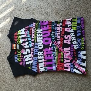 Queen tee from "we will rock you" play in LasVegas from 2005. Guc